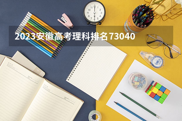 2023安徽高考理科排名73040的考生报什么大学 历年录取分数线