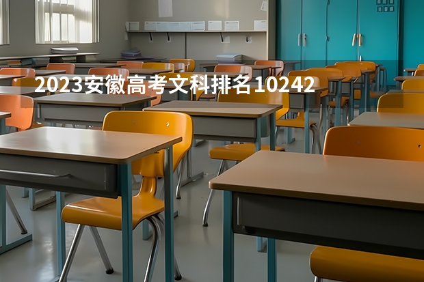 2023安徽高考文科排名102423的考生报什么大学 历年录取分数线